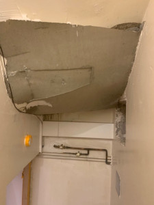 Photo de galerie - Ratissage,ponçage,peinture 