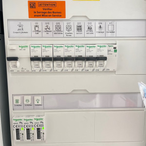 Photo de galerie - Cablage tableau électrique