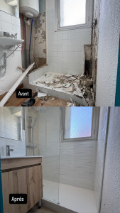 Photo de galerie - Rénovation salle de bain 
