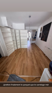 Photo de galerie - Pose de parquet - Revêtement de sol