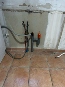 Photo de galerie - Création poste machine à laver 