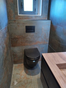 Photo de galerie - Installation wc suspendu 
