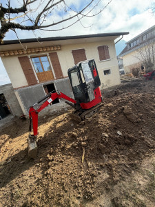 Photo de galerie - Mise à plat d’un terrain .