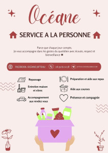 Photo de galerie - ? Bonjour,

Je vous propose mes services à la personne à Pau et ses alentours, en paiement CESU. 

? N'hésitez pas à me contacter pour plus d'informations ou un premier échange !Bs