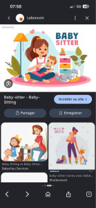 Photo de galerie - Dépose et aller chercher les enfants à l’école reste avec eux ,fais des jeux,donne à manger aux enfants 