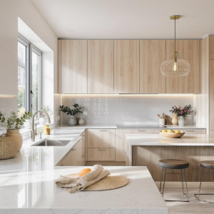 Photo de galerie - Une cuisine propre est le cœur de la maison 