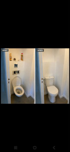 Photo de galerie - Changement WC plus peinture 