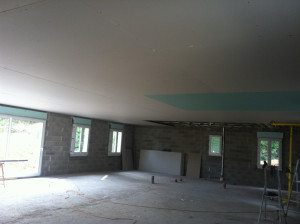 Photo de galerie - Chantier placo