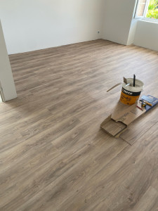 Photo de galerie - Pose de parquet - Revêtement de sol