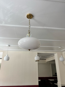 Photo de galerie - Pose lustre 