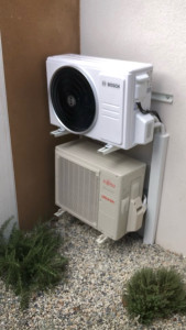 Photo de galerie - Voici un groupe extérieur de climatisation bosch 