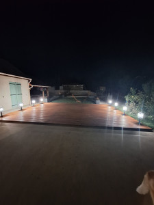 Photo de galerie - Réalisation complète d'une terrasse.