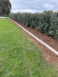 Photo de galerie - Pose de bordure