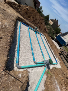 Photo de galerie - épandage assainissement non collectif 