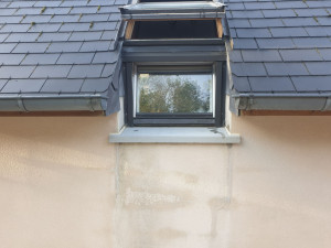 Photo de galerie - Appuie de fenêtre béton après changement