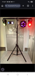 Photo de galerie - 4 jeux de lumière pour une bonne ambiance en rythme avec la musique !