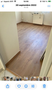 Photo de galerie - Pose de parquet - Revêtement de sol