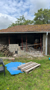 Photo de galerie - Ouverture pour une terrasse ouverte 