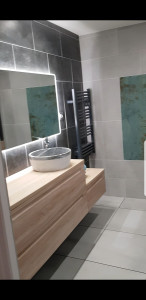 Photo de galerie - Salle de bain rénovation totale (APRÈS)