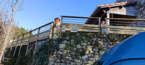 Photo de galerie - Réalisation de barrières et garde corps sur mesures 