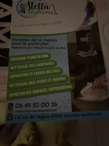 Photo de galerie - Voici mes différents services 