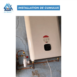 Photo de galerie - Installation cumulus 