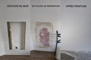 Photo de galerie - Plâtrerie - Murs - Plafonds