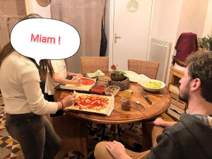 Photo de galerie - Soirée pizzas avec les enfants que je garde ! Une régalade !