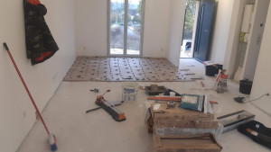 Photo de galerie - Pose carrelage 