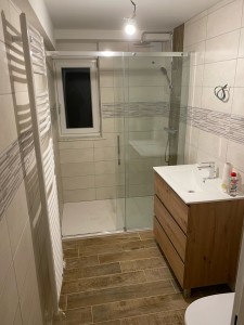 Photo de galerie - Rénovation complète d’une salle de bains 