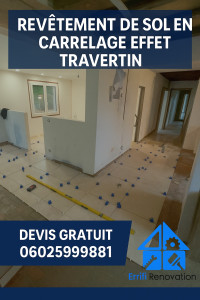 Photo de galerie - Fournitures et pose des revêtements de sols souple et dure 