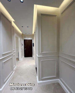 Photo de galerie - Moulures murales fabriquer sur place 