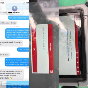Photo de galerie - Réalisation d un double de carte/clé sur une Mégane 3 client satisfait 