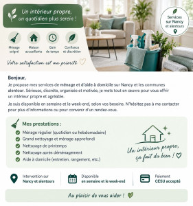 Photo de galerie - Ménage