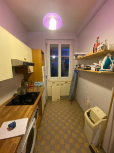 Photo de galerie - Un appartement parisien dans son jus pas de problème on rafraichit à votre goût ! ?