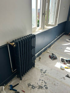 Photo de galerie - Installation radiateur 