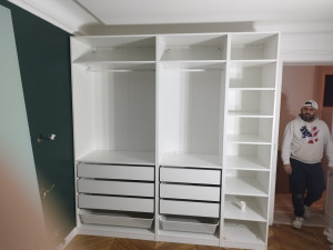Photo de galerie - Montage dressing pax Ikea 