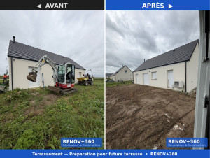Photo de galerie - Terrassement  