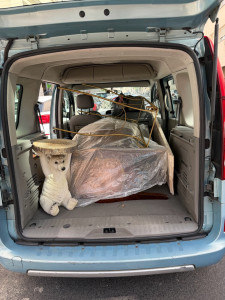 Photo de galerie - Transport de colis  pour une entreprise qui a changer de local 