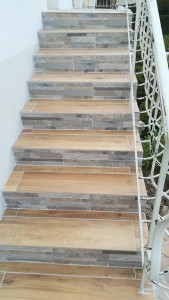 Photo de galerie - Refection d' un  escalier exterieur.
Changement du carrelage