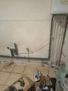Photo de galerie - Installation pour la douche PVC