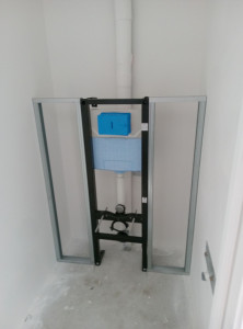 Photo de galerie - Montage wc suspendu 

