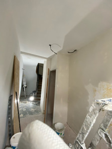 Photo de galerie - Enduit intégral des murs 