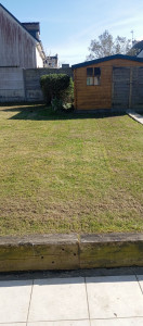 Photo de galerie - Tonte pelouse et scarification avec ramassage 