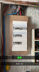 Photo de galerie - Création d’un tableaux électrique pour maison 