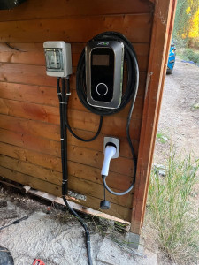 Photo de galerie - Borne IRVE installée 