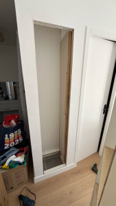 Photo de galerie - Fabrication de meubles sur mesure avant 