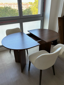 Photo de galerie - Montage d’une table extensible 