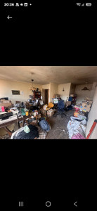 Photo de galerie - Débarrassage des déchets et nettoyage, dépôt à la déchetterie. 