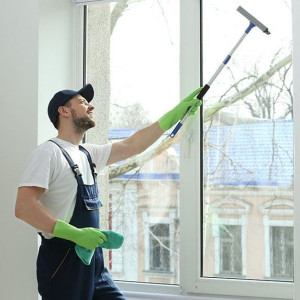 Photo de galerie - Lavage de vitres !